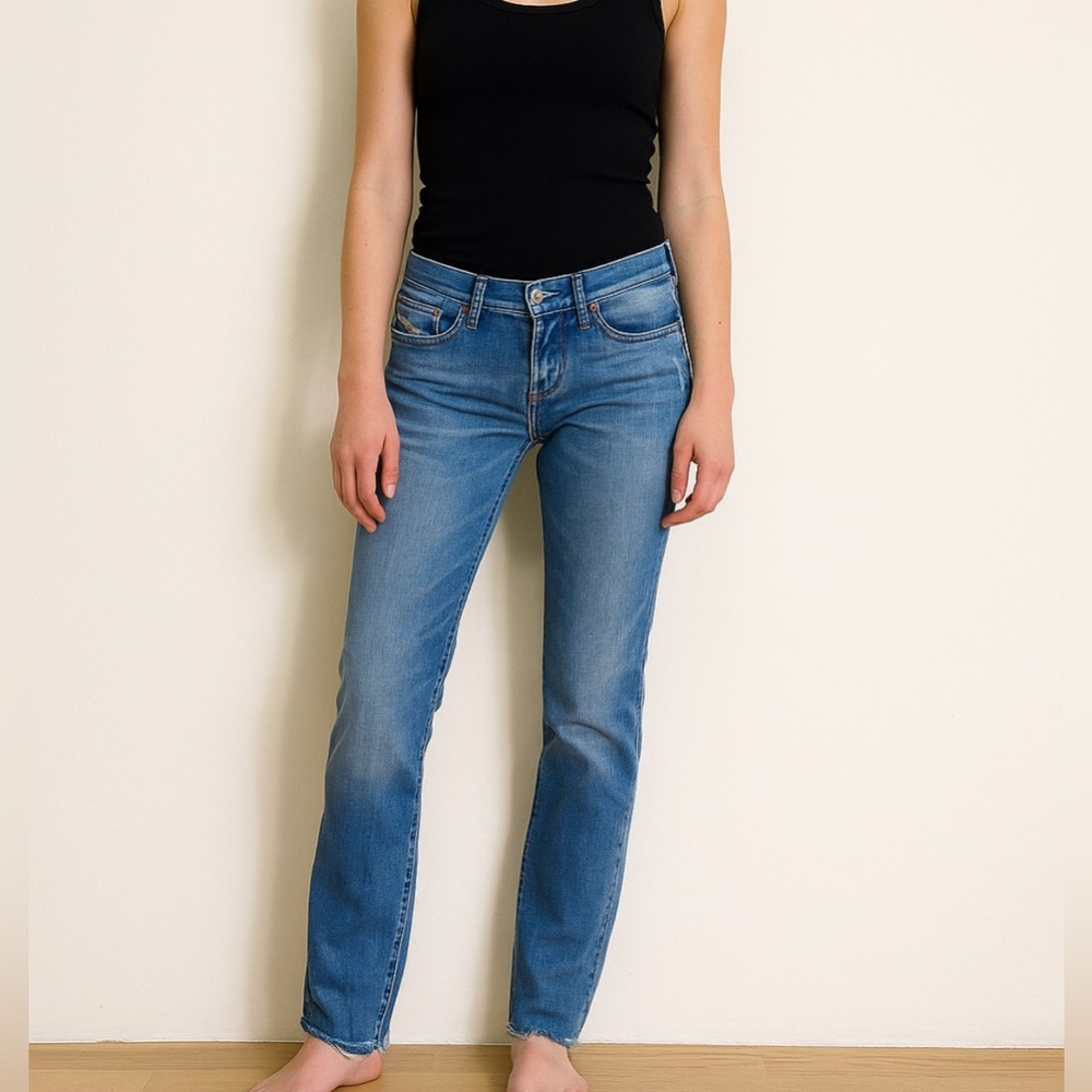 Diesel Xeroz Regular Slim Straight Jeans Size 26